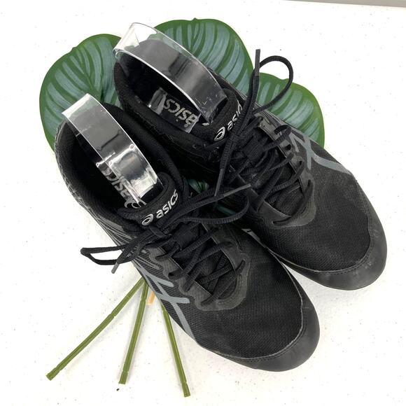 Asics Black Rhythmic 3 Cross Training Dance Fitness Lightweight Athletic Shoes - Picture 3 of 9